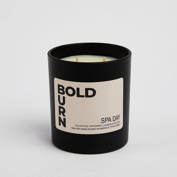 Bold Burn Soy Candle - Spa Day
