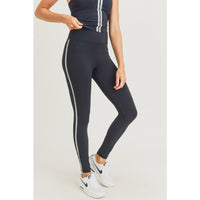 Reflective Accent Highwaist Leggings