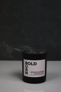 StaycationBold Burn Soy Candle - Staycation