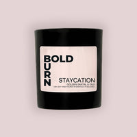 StaycationBold Burn Soy Candle - Staycation