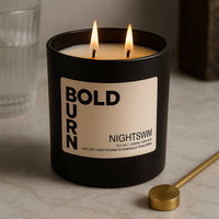 Bold Burn Soy Candle - Nightswim