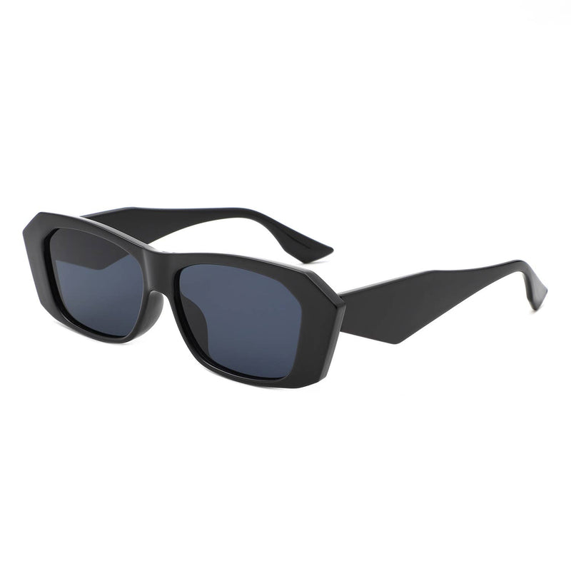 Square Retro Geometric Sunglasses