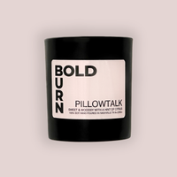 Bold Burn Soy Candle - Pillowtalk