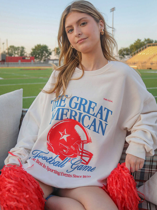 GREAT AMERICAN FOOTBALL GAME SWEATSHIRT