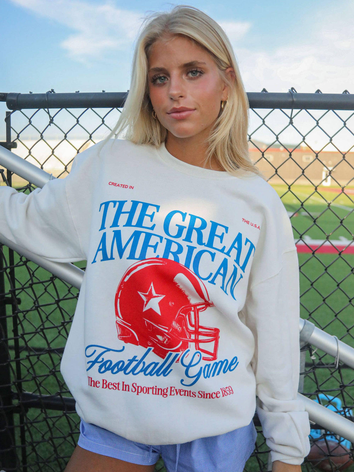 GREAT AMERICAN FOOTBALL GAME SWEATSHIRT