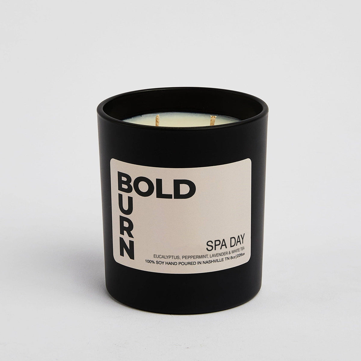 Bold Burn Soy Candle - Spa Day