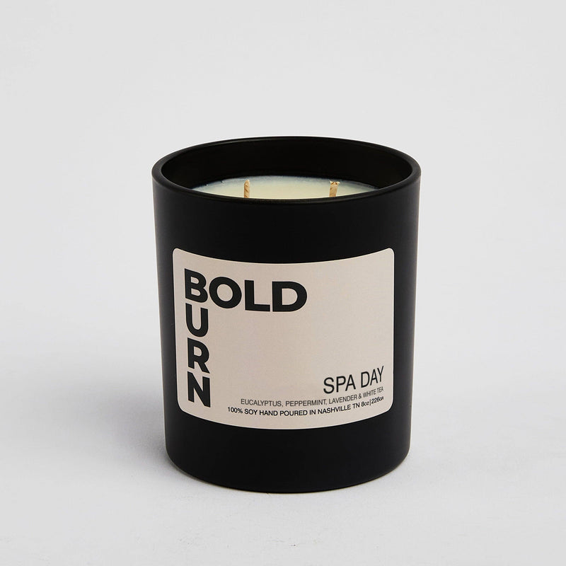 Bold Burn Soy Candle - Spa Day