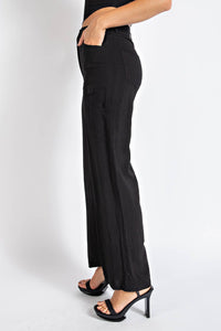 Linen Blend Cargo Pant- Relaxed Fit