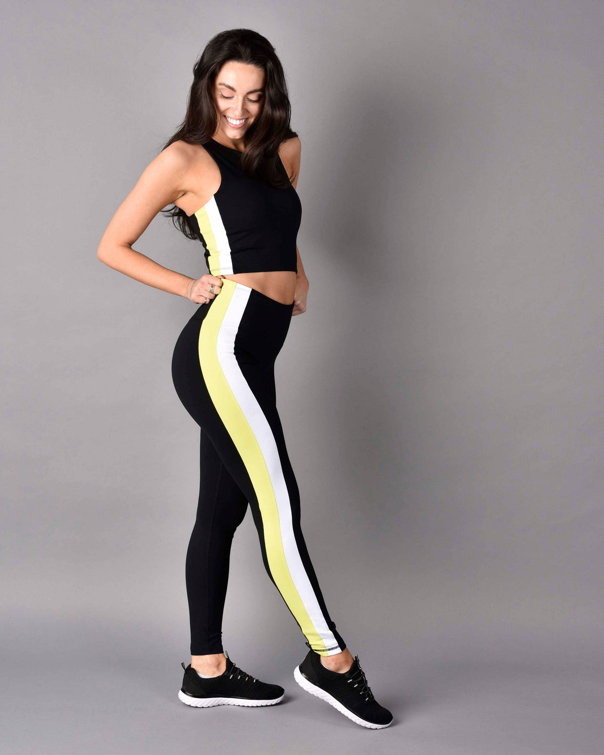 Brighton High Rise Matte Luxe Full Length Neon Legging