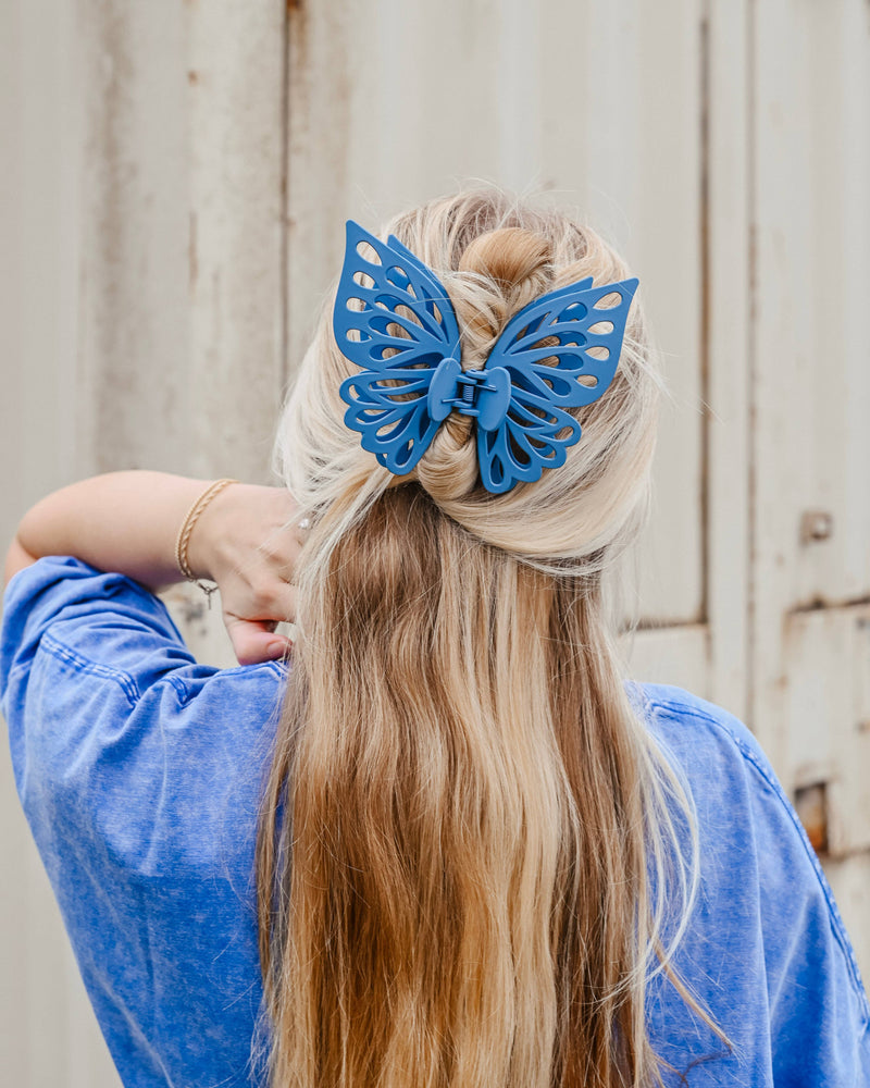 blue butterfly accessories