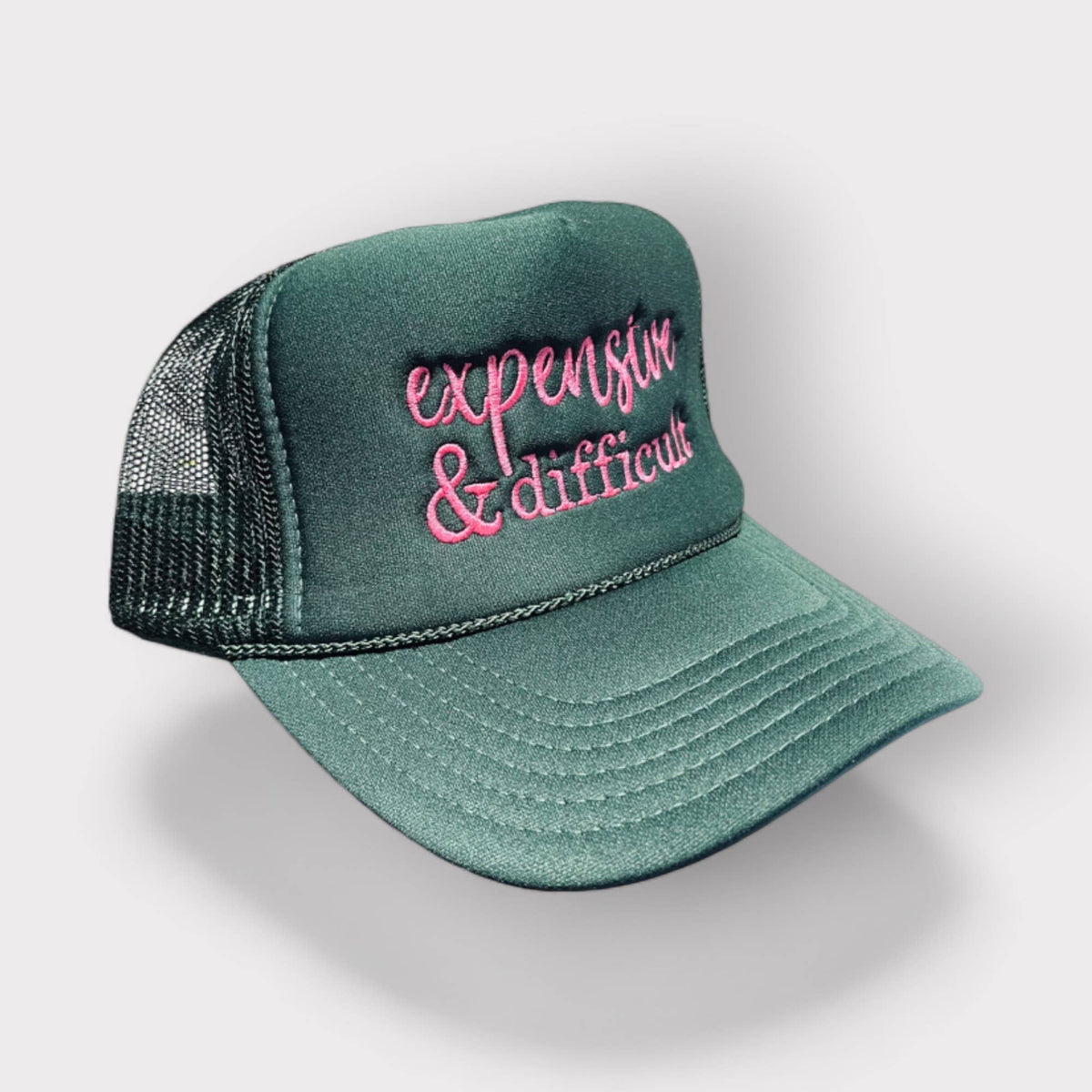 Expensive and Difficult Trucker Hat