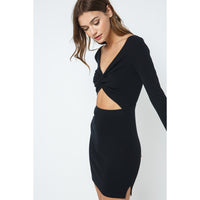 With A Twist Cut Out Dress