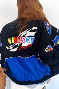 Nascar Jacket - blue/black