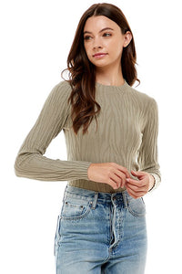 Light Olive Sweater
