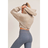 Burnout Wash Utility Cropped Jacket
